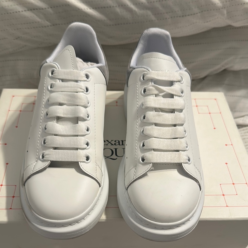 Alexander McQueen White Minimalist Sneakers